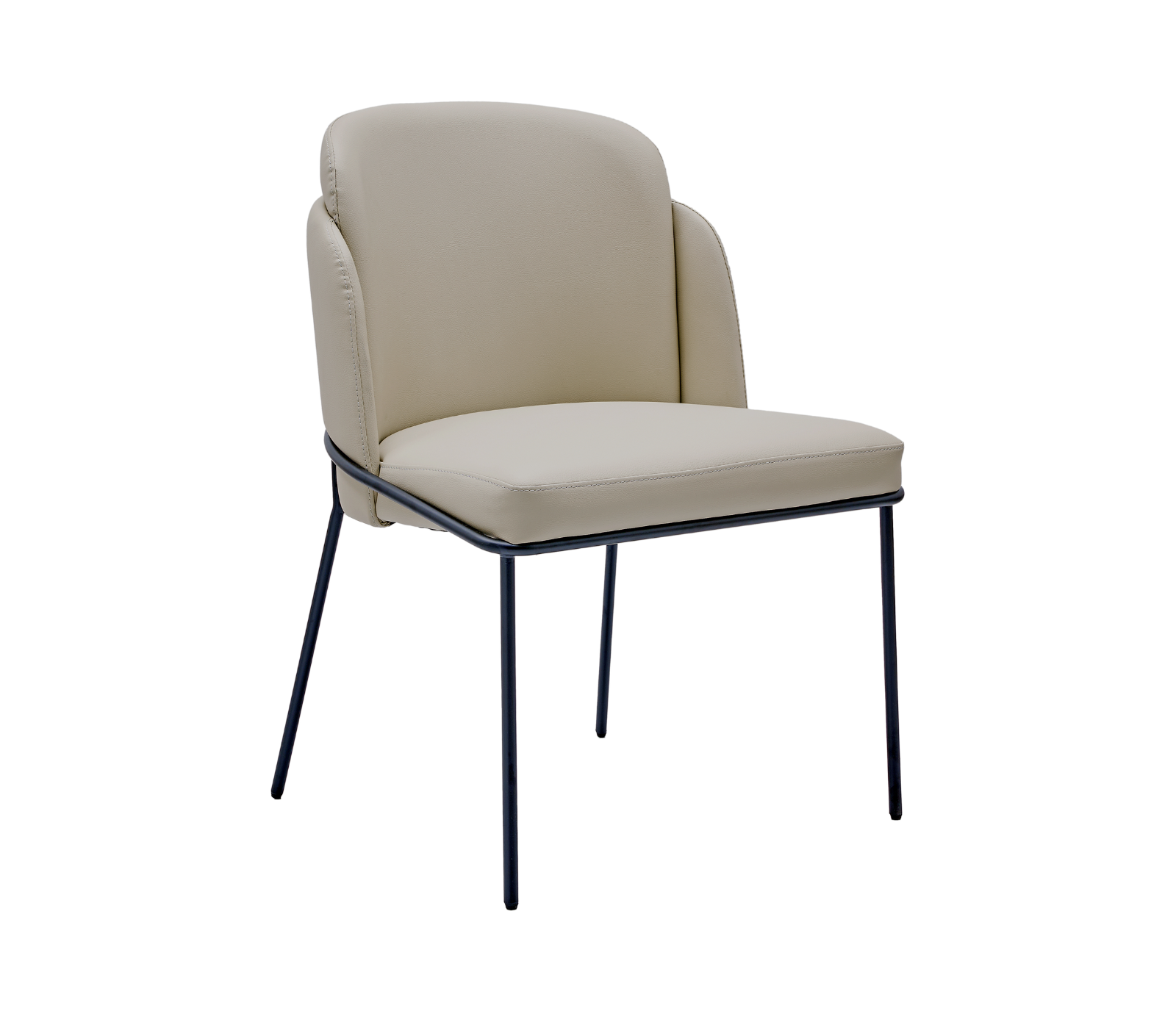 Andre Side Chair - Taupe
