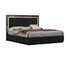 Astro Bed w/ Led Lights & Lift Storage - Black