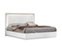 Astro Bed w/ Led Lights & Lift Storage - White