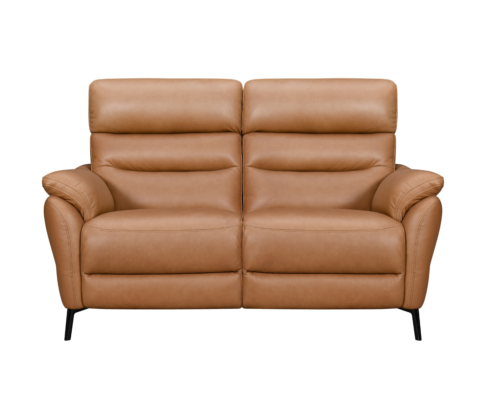 Dalton Loveseat - Power Reclining w/ Power Headrests - Toffee Leather