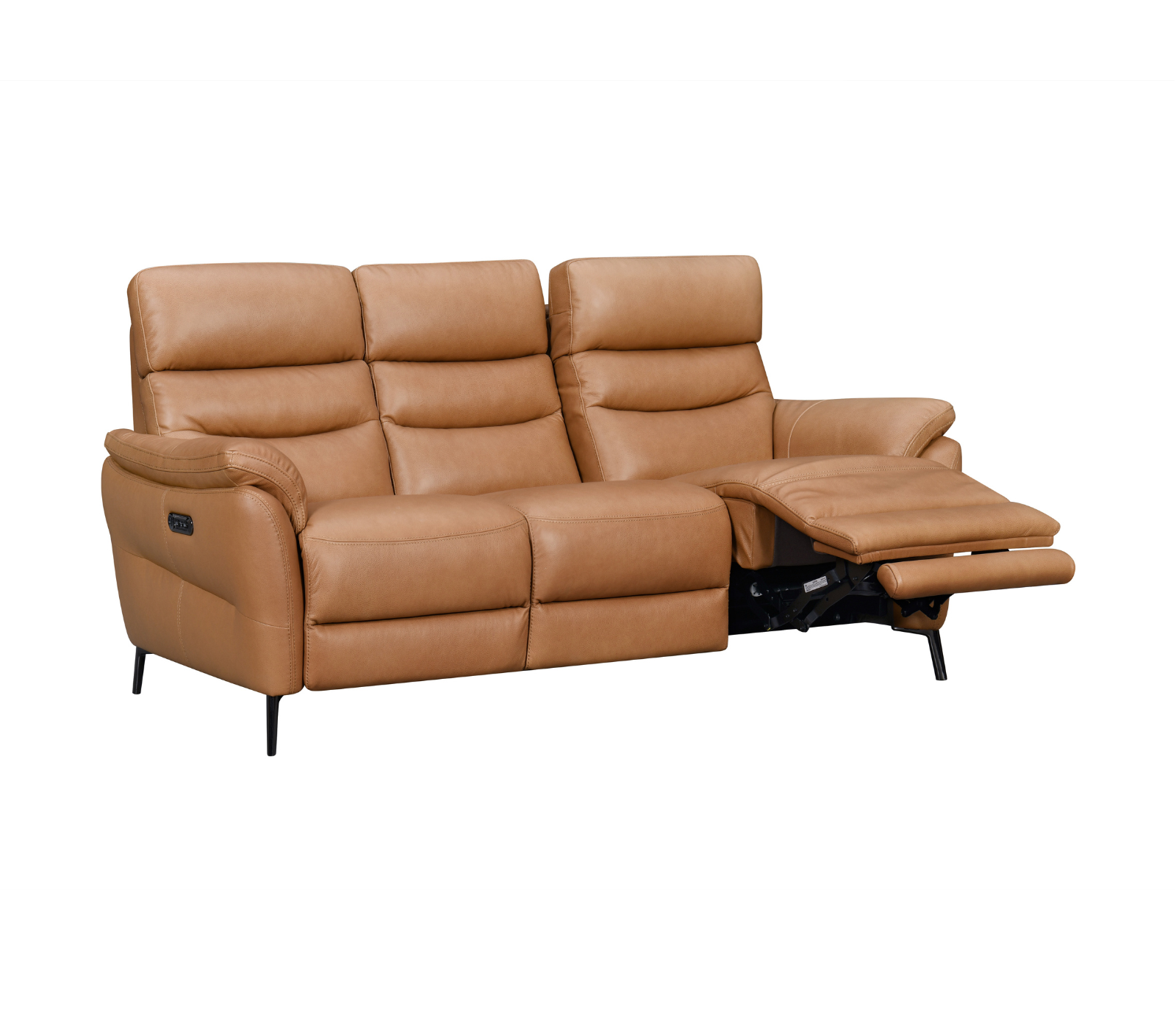 Dalton Sofa - Power Reclining w/ Power Headrests - Toffee Leather