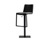 Dove Hydraulic Barstool - Black Leatherette