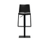 Dove Hydraulic Barstool - Black Leatherette