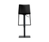 Dove Hydraulic Barstool - Black Leatherette