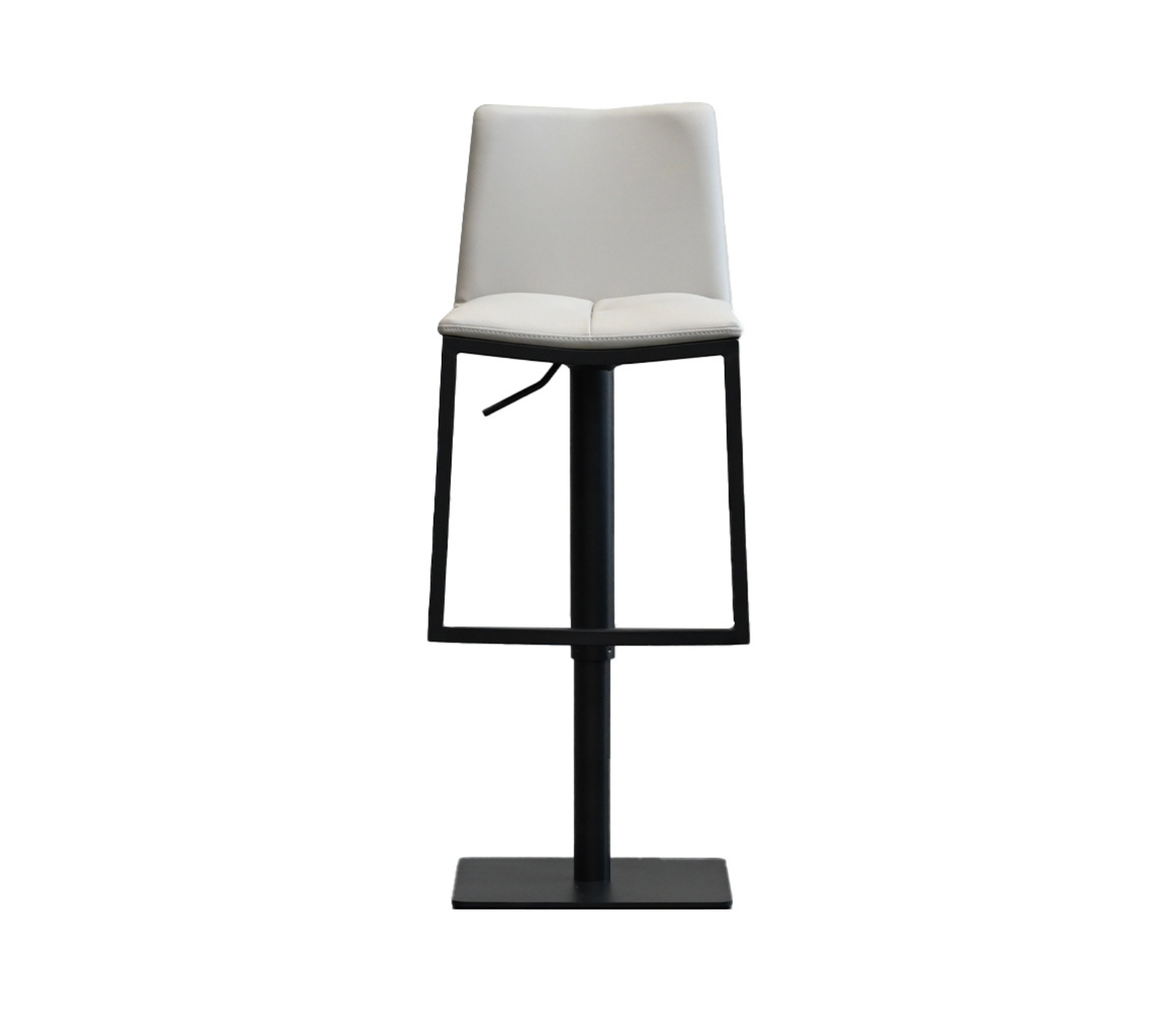 Dove Hydraulic Barstool - Taupe Leatherette