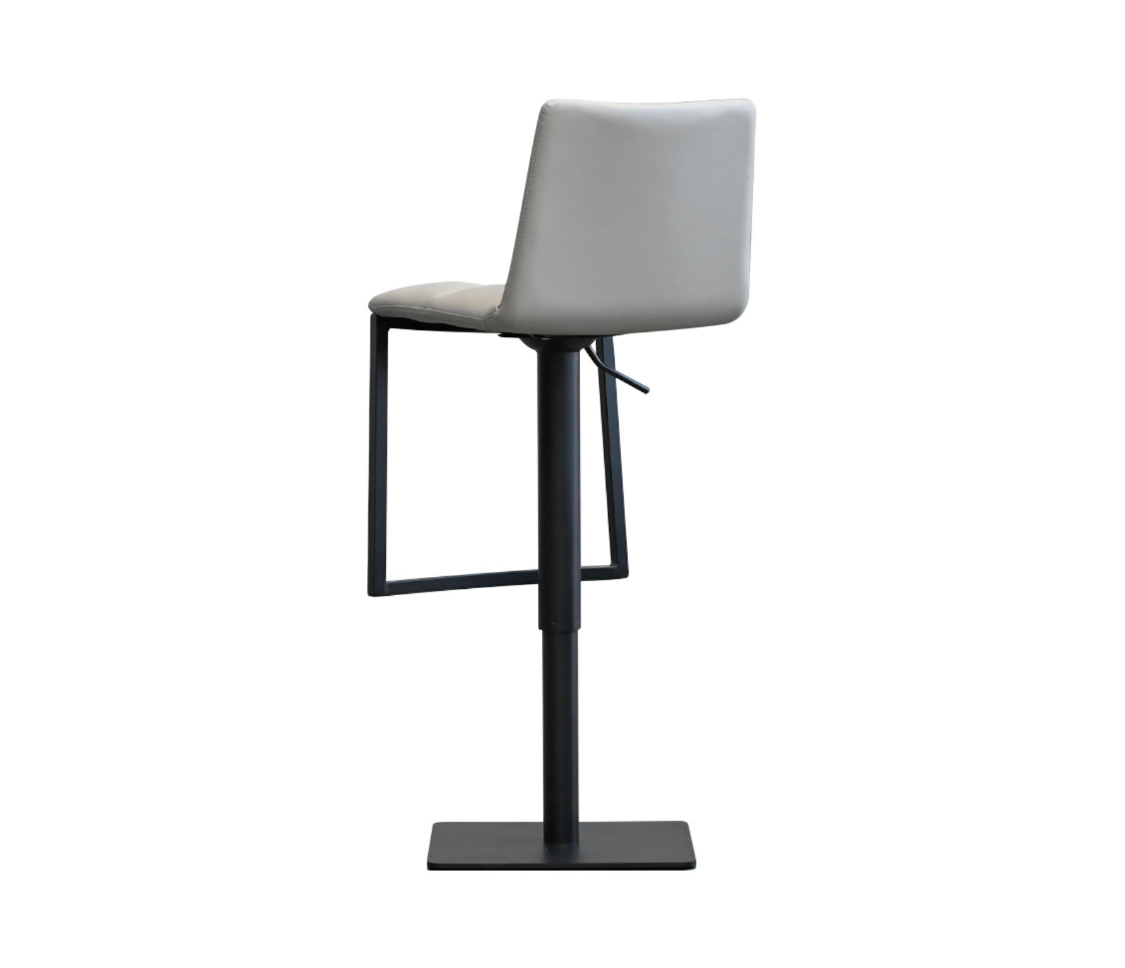 Dove Hydraulic Barstool - Taupe Leatherette