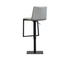 Dove Hydraulic Barstool - Taupe Leatherette