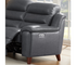 Dream Sofa - Power Reclining w/ Power Headrests - Steel Grey Leather