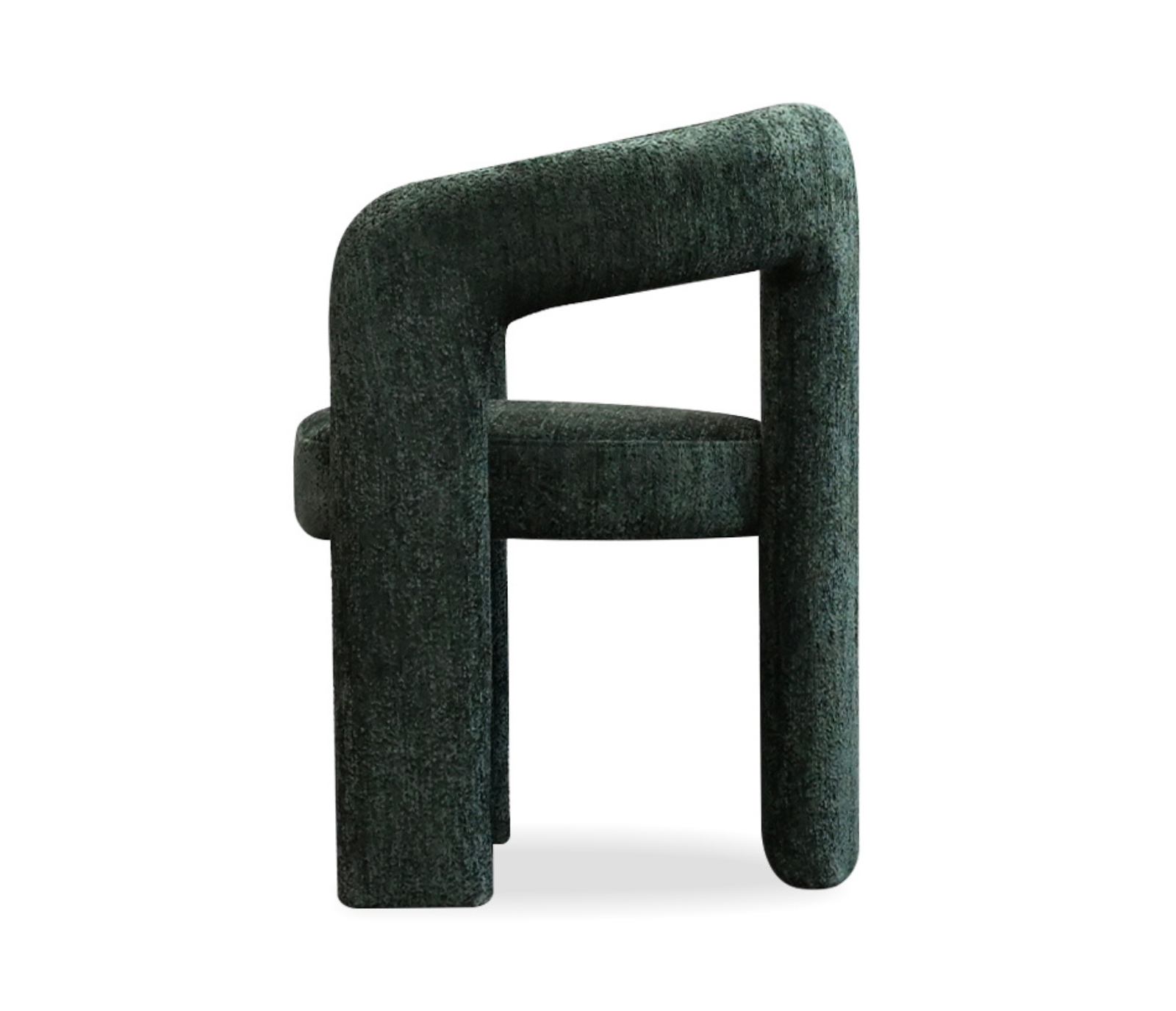 Melrose Side Chair - Forest Green