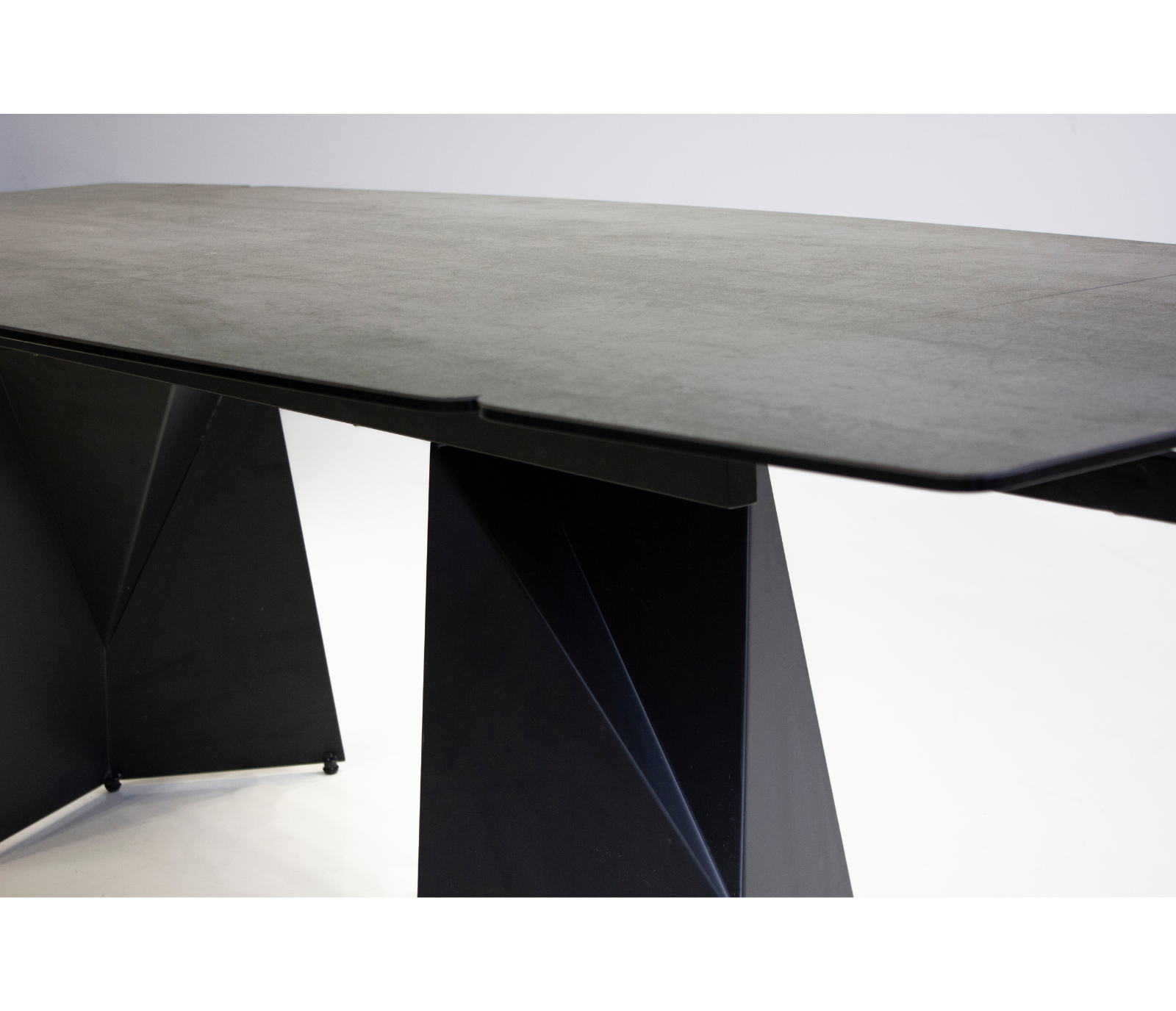 Prism Dining Table - Industrial Grey