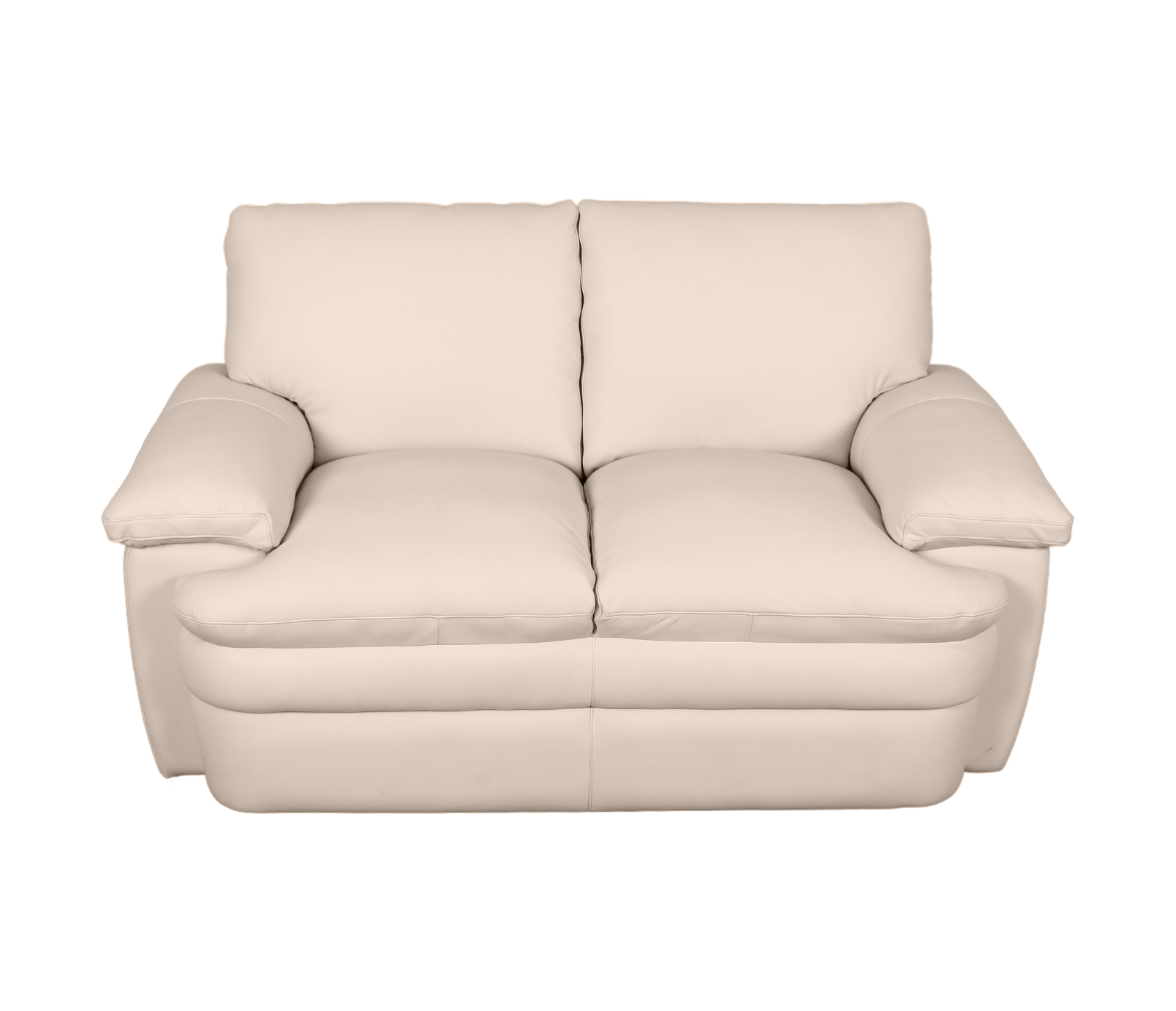 Sylvester Loveseat - Ivory Leather