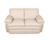 Sylvester Loveseat - Ivory Leather