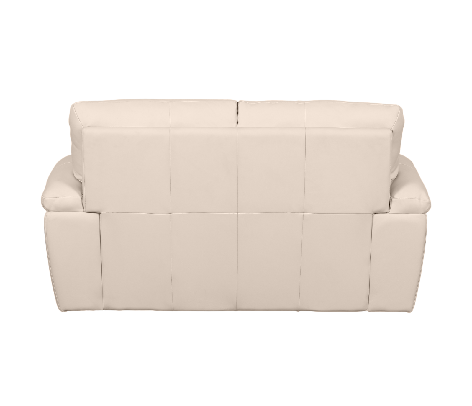 Sylvester Loveseat - Ivory Leather