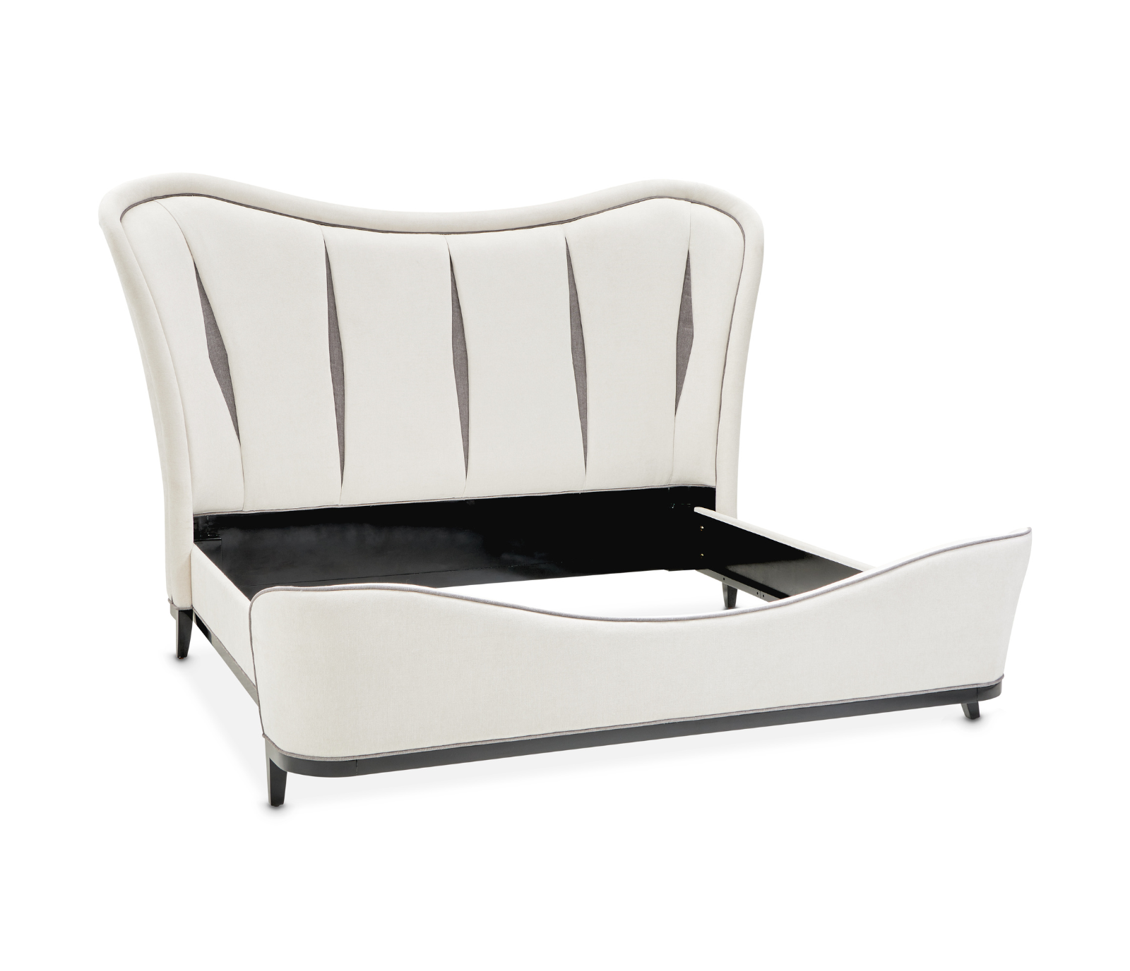 Tuxedo Upholstered Bed