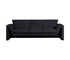 Vivica Sofa - Black Boucle Fabric