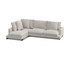 Weekender 2 Piece Large Sectional - Ivory Fabric