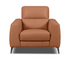 Zara Chair - Power Reclining w/ Power Headrest - Pecan Brown Leather