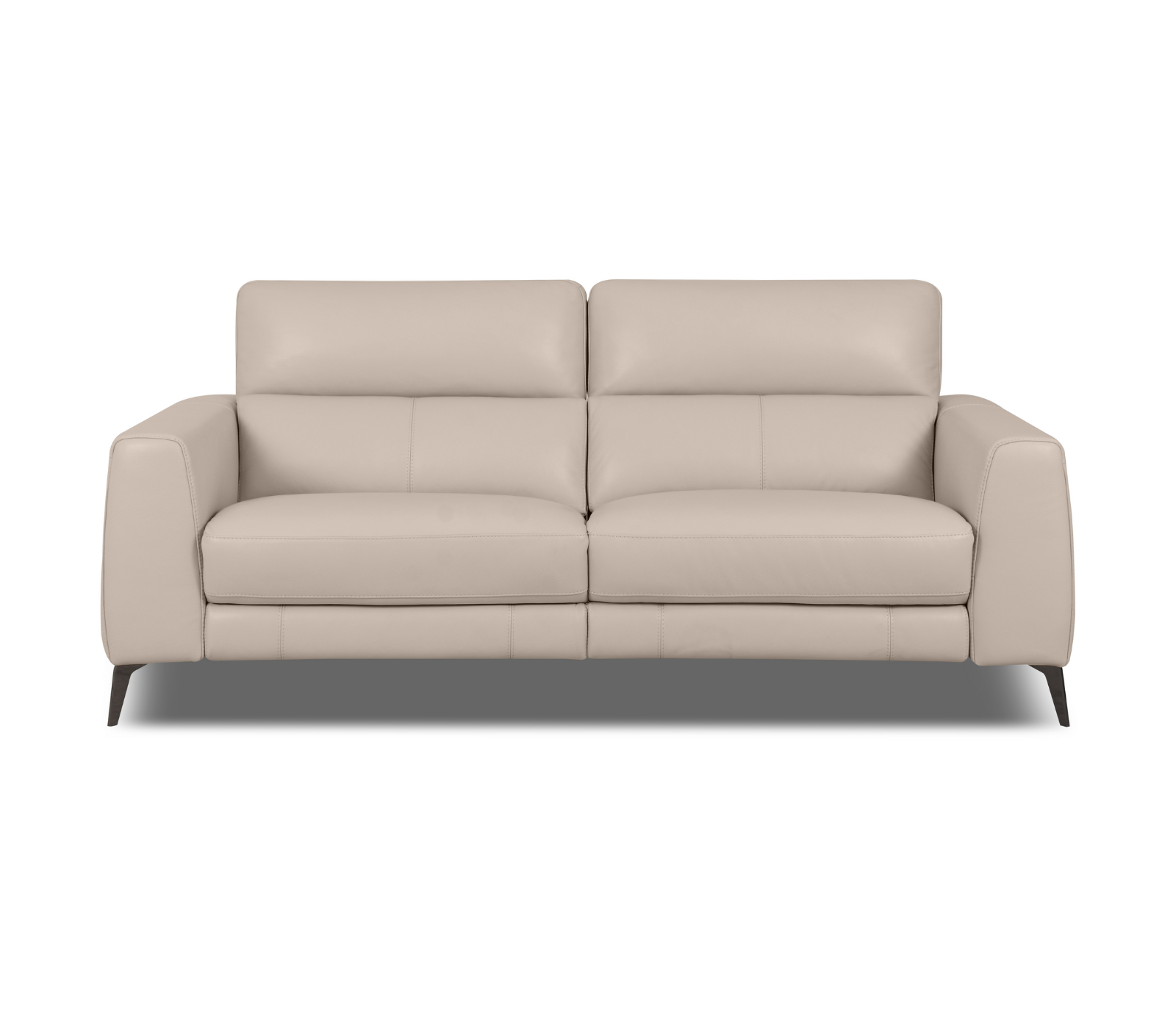 Zara Sofa - Power Reclining w/ Power Headrests - Frost Leather