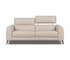 Zara Sofa - Power Reclining w/ Power Headrests - Frost Leather