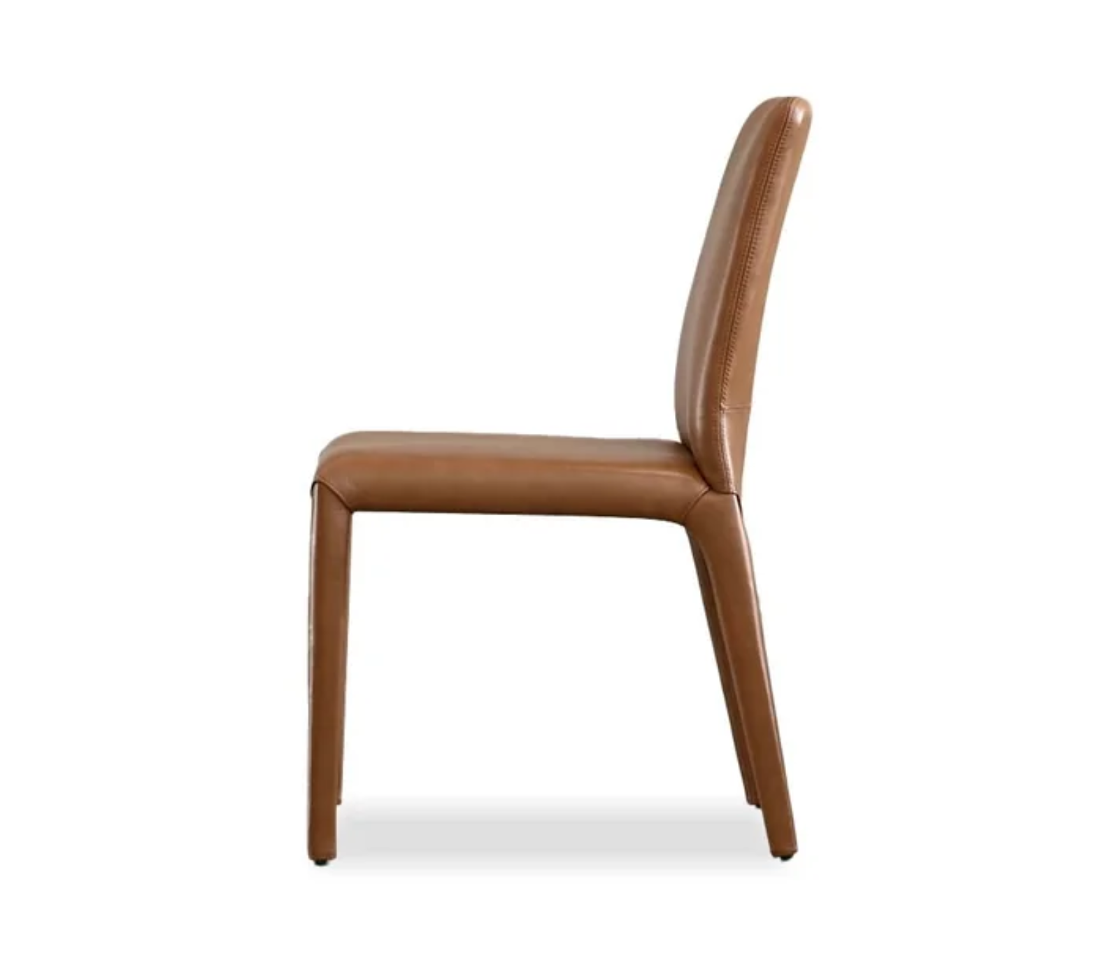 Zeg Side Chair - Chestnut Buttery Leather