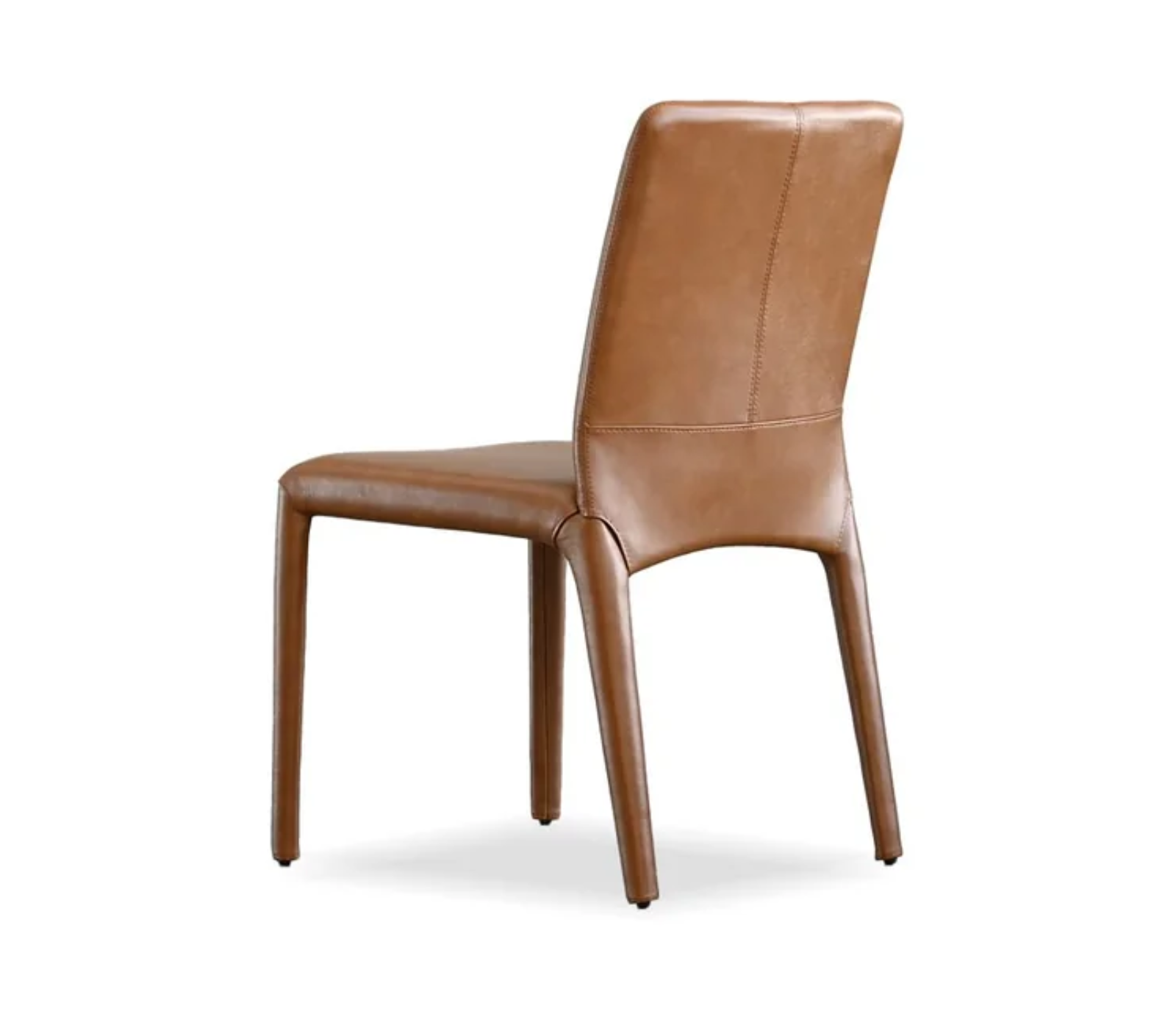 Zeg Side Chair - Chestnut Buttery Leather