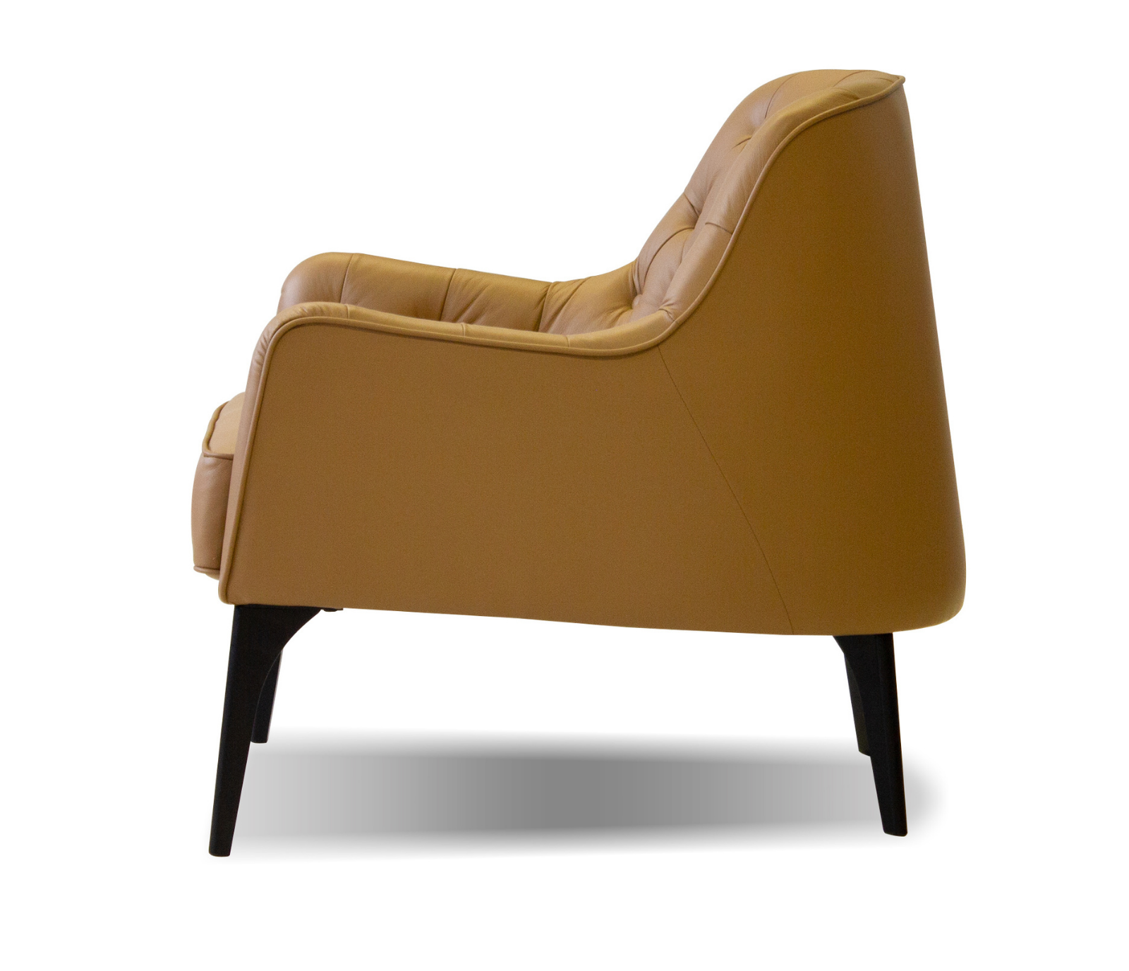 Ellington Accent Chair - Caramel Leather