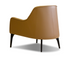 Ellington Accent Chair - Caramel Leather