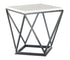 Riko End Table - White Marble