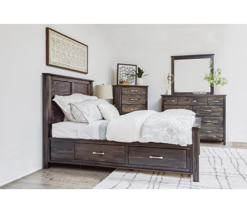 Scarlett Panel Storage Bed