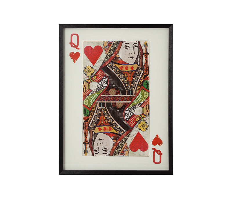 Queen of Hearts II - Wall Art